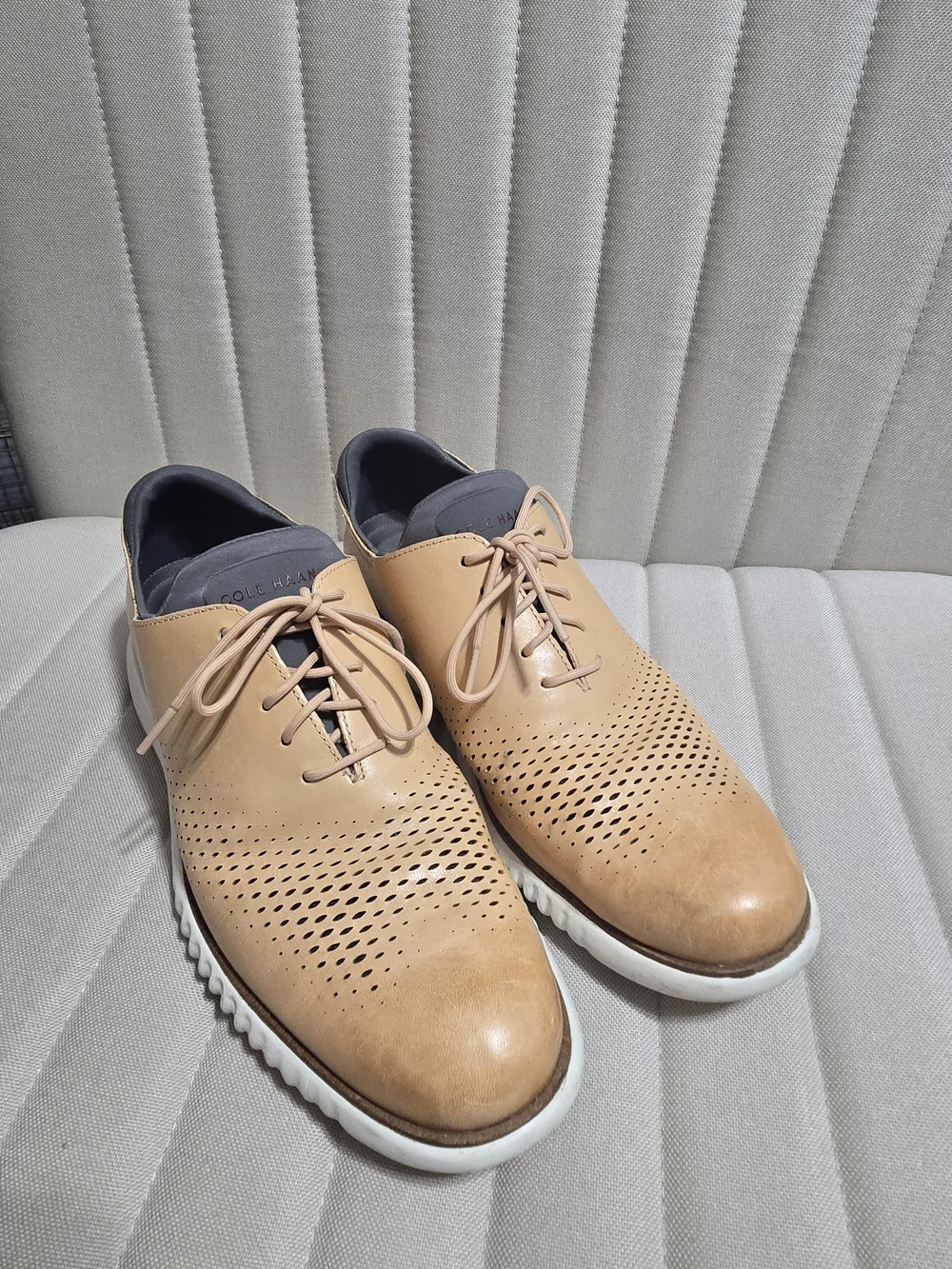 Cole Haan Tan Leather Dress Shoes